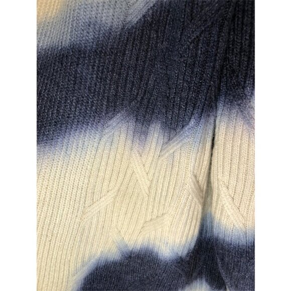 Pure Jill J.Jill Open Long Knit Carigan Sweater sz L Hand Brush Painted-Fun - Picture 3 of 8